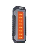 Linterna LED muy potente 10W recargable magnética con gancho de Aluminio PowerBank 36120 | LeonLeds