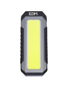 Lanterna LED magnética recarregável de 10 W muito potente com gancho de alumínio PowerBank 36120 | LeonLeds