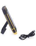 Linterna LED con carga solar potente 10W Recargable con Gancho e Iman 36126 | LeonLeds