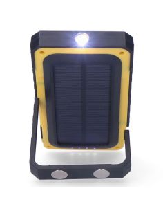 Linterna LED con carga solar potente 10W Recargable con Gancho e Iman 36126 | LeonLeds 2