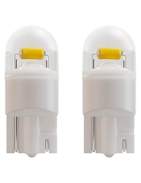 Lâmpadas LED T10 aprovadas para todos os veículos 5.800K 12V 1W (2 unidades) Night Breaker LED todos os modelos W5W 2825DWNBC-02