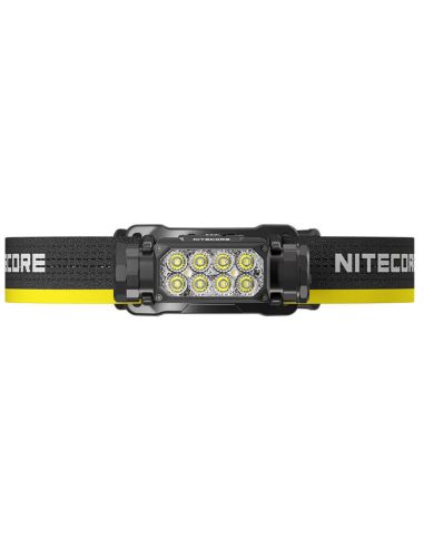 Linterna Frontal LED muy potente HC65 UHE 2.000Lm con Luz Roja y 8 Leds de alta potencia Nitecore