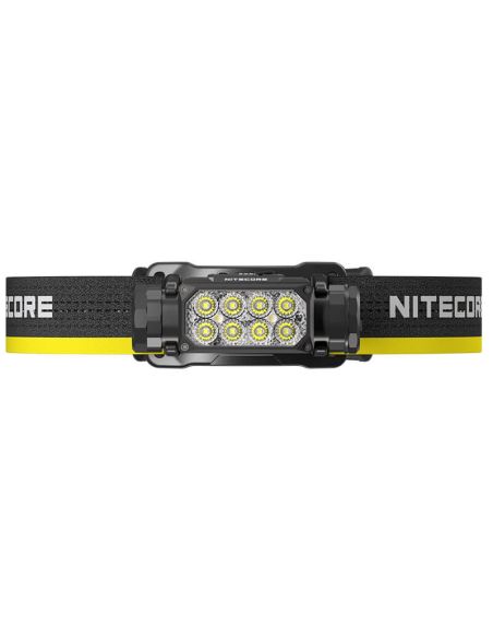 Linterna Frontal LED muy potente HC65 UHE 2.000Lm con Luz Roja y 8 Leds de alta potencia Nitecore