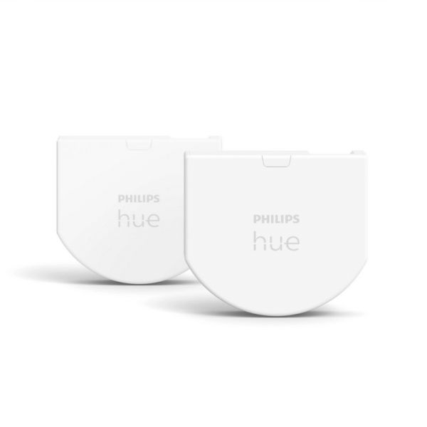 Pack 2 modules interrupteurs muraux Hue | leonleds