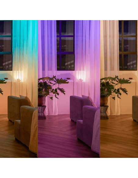 Pack 2 módulos interruptor de pared Hue luz ambiental| LeonLeds