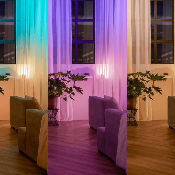 Pack 2 módulos interruptor de pared Hue luz ambiental| LeonLeds