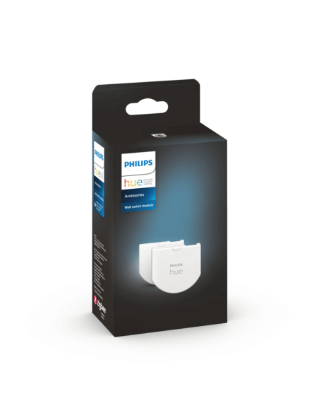 Pack 2 módulos interruptor de pared Hue caja producto| LeonLeds