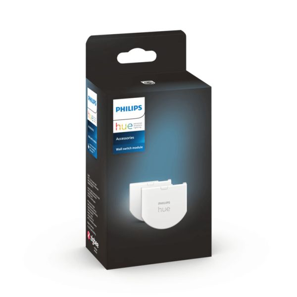 Pack 2 módulos interruptor de pared Hue caja producto| LeonLeds