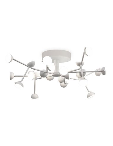 Plafón de techo LED ADN Pequeño Dimable Blanco 3000K 4600 Lm