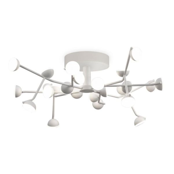 Plafón de techo LED ADN Pequeño Dimable Blanco 3000K 4600 Lm