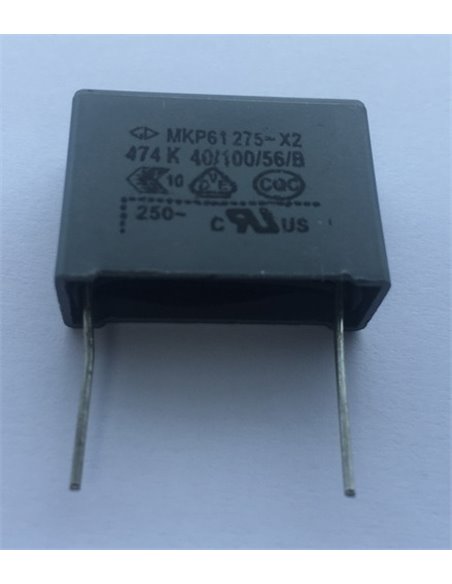 Acessório de capacitor LED preto TEK PARTS