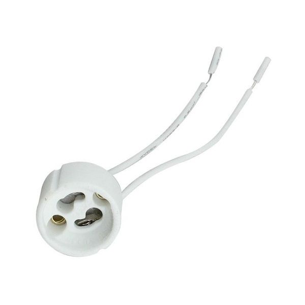 Portalámparas GU10 Blanco Accesorio de TEK PARTS