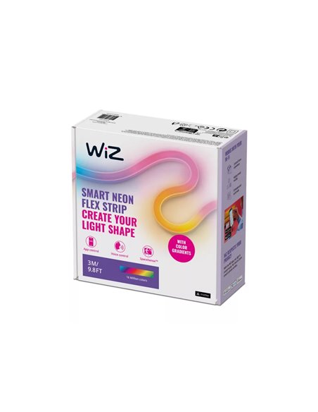 Tira LED flexible de Neón 3m Wifi - blanco 2200K-6500K+RGB