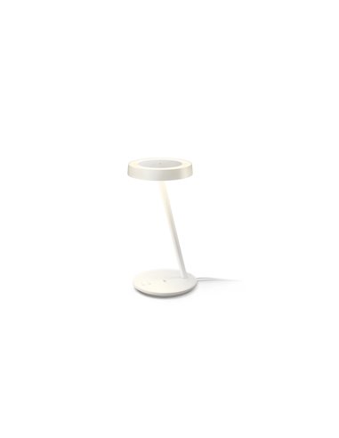 Flexo/Lámpara de escritorio inteligente y Aro de Luz PORTRAIT blanco 2200K-6500K+RGB