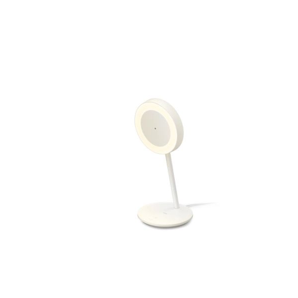 Flexo/Lámpara de escritorio inteligente y Aro de Luz PORTRAIT blanco 2200K-6500K+RGB