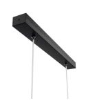 Lámpara LED de techo minimalista Hanok negra 50º Mantra | LeonLeds