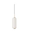 Lámpara de techo LED ELMA regulable 1 tulipa metal y vidrio | LeonLeds