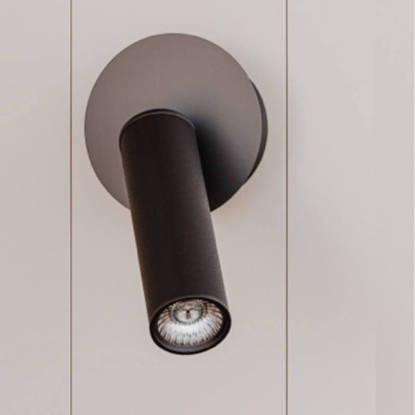 Applique LED TURA avec régulateur tactile en base noire