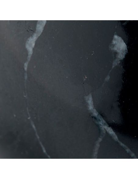 Aplique LED DUSSA com abajur ajustável em mármore e detalhe em mármore