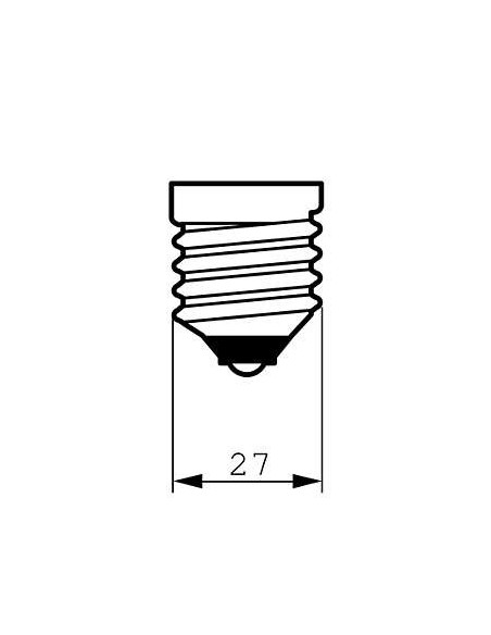 Bombilla LED A60 Equivalente a 75W - 7,2W Cristal Opaco LED Classic E27 Philips | LeonLeds Iluminación