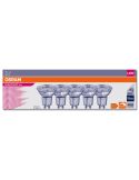 Pack 5 Bombillas LED GU10 regulables Equivalente a 50W - 4,5W Regulable | LeonLeds