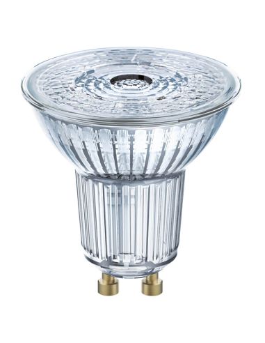 Pacote de 5 lâmpadas LED GU10 reguláveis equivalentes a 50W - 4,5W reguláveis | LeonLeds