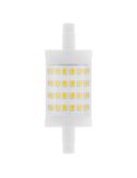 Lâmpada LED R7S Regulável 78MM 9.5W Substituição 75W Performance Linha Especial 78 CL Dim | LeonLeds