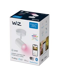 Foco ajustable Imageo blanco 22W 2200K - 6500K+ RGB Wifi, Control mediante aplicación o voz 2