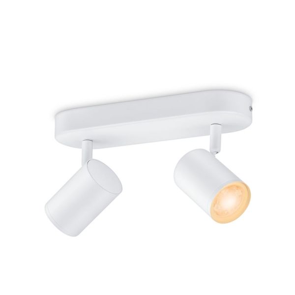 Focos ajustables Imageo 2 Luces blanco 32W 2200K - 6500K +RGB Wifi, Control mediante aplicación o voz