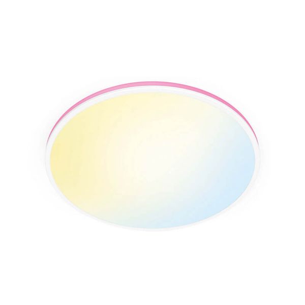 Plafón de techo inteligente Rune 21 W blanco/negro WiZ