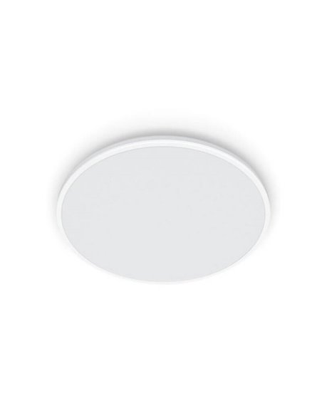 Luz de teto inteligente Rune 21 W branca/preta WiZ