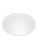 Plafón de techo inteligente LED SuperSlim 22W  2700K - 6500K blanco o negro