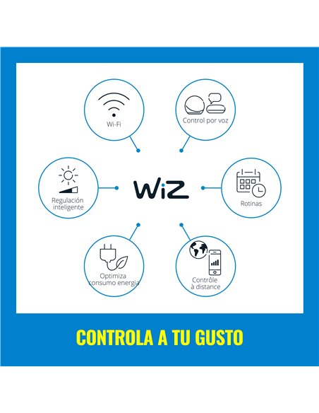 Plafón de techo inteligente LED SuperSlim 22W  2700K - 6500K blanco o negro