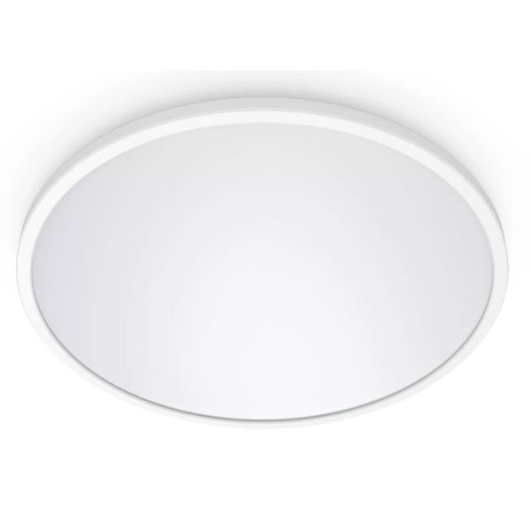 Plafón de techo inteligente LED SuperSlim32W 1 Luz  2700K - 6500K blanco o negro