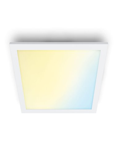 Panel de techo inteligente LED 36W cuadrado 2700K - 6500K blanco 
