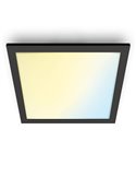 Panel de techo inteligente LED 12W cuadrado 2700K - 6500K negro 