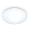 Plafonnier WiZ Superslim blanc/noir 14W