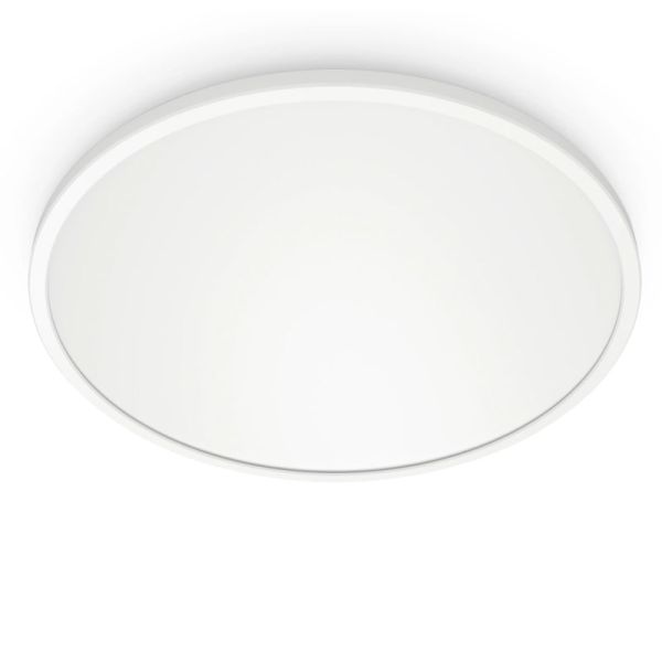Plafonnier WiZ Superslim blanc/noir 14W