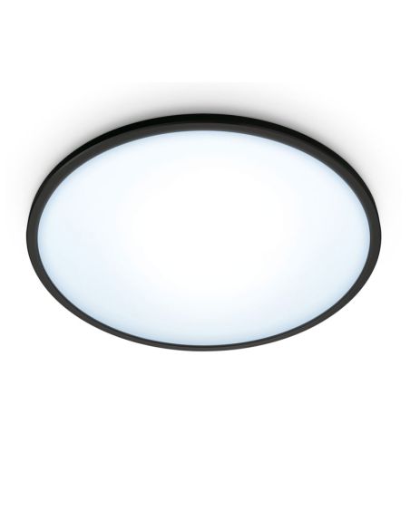 Plafonnier LED intelligent SuperSlim 16W 2700K - 6500K blanc ou noir