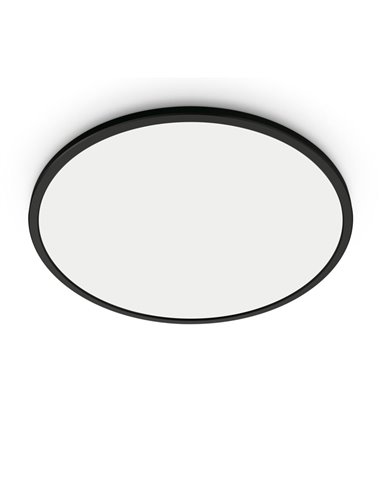 Plafon LED Superslim 14W 2700K - 6500K branco ou preto