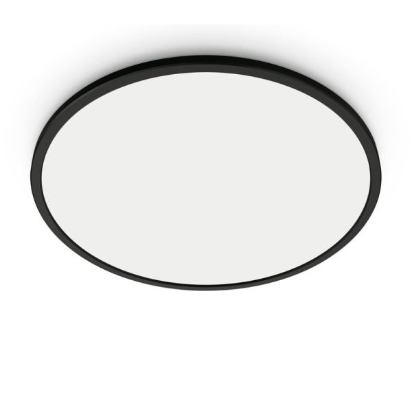 Plafonnier LED Superslim 14W 2700K - 6500K blanc ou noir