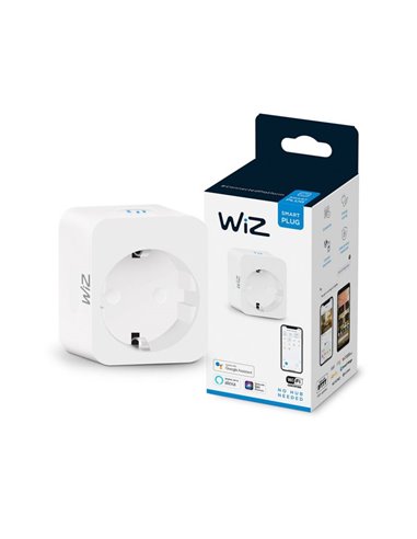 Enchufe Inteligente tipo F Smart Plug Compatible con IOS, Android, Alexa y Google Home