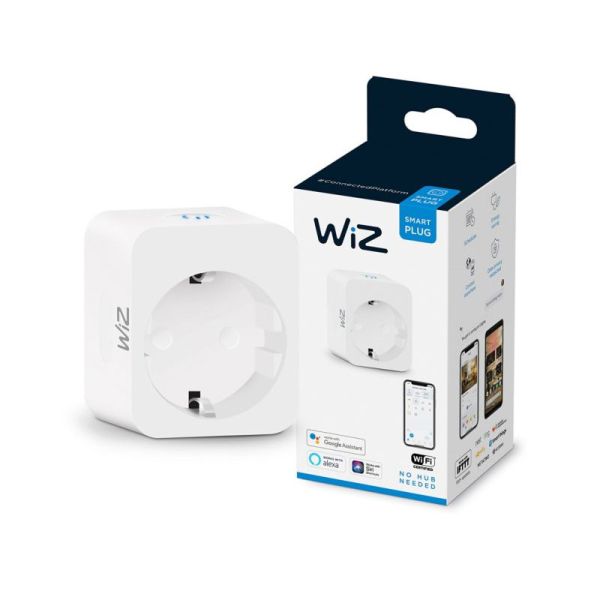 Enchufe Inteligente tipo F Smart Plug Compatible con IOS, Android, Alexa y Google Home