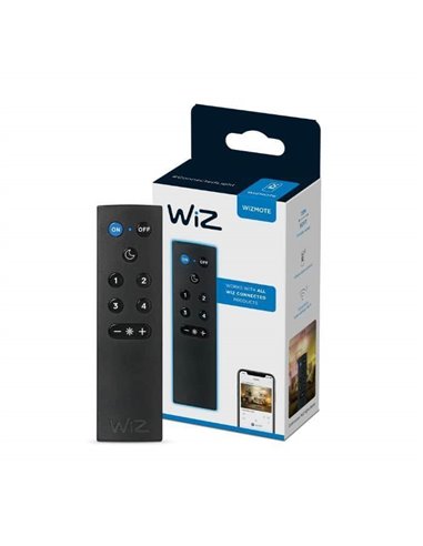 Controle remoto Wifi e Bluetooth / controle remoto inteligente Wizmote Compatível com Alexa e Google Home