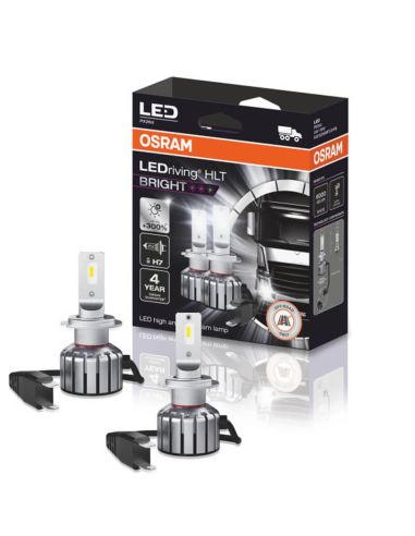 Bombilla LED H7 24V para camión LEDDriving HL Bright H7 Pack 2 Unidades +300% mas de luz Osram | LeonLeds