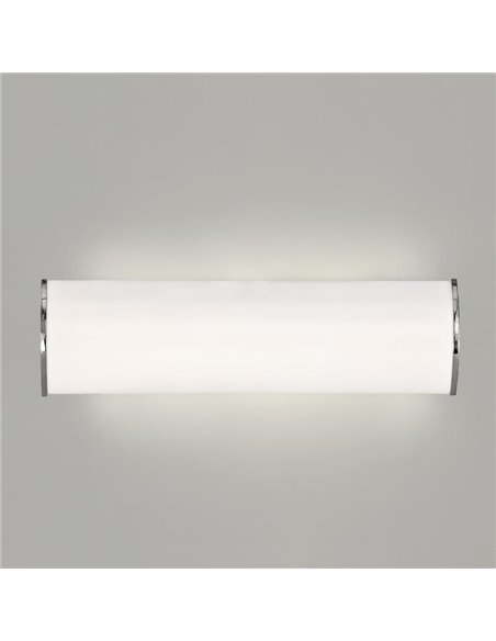 Aplique de Baño LED ALDO 35cm/53cm/83cm Opal/Cromo, 11W/18W/32W 775lm, IP44, 3000K-4000K Slide Switch