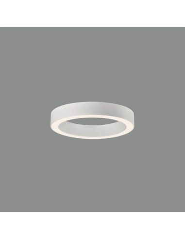 Plafonnier LED ALISO 40W 3345lm, interrupteur à glissière 2700K-3000K texturé blanc/noir avec/sans Casambi