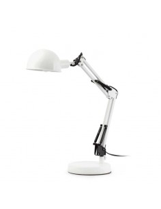 Flexo Blanco serie BaoBab Estudio Lámpara mesa oficina 51909 Faro | LeonLeds.com