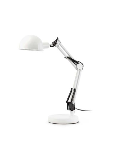 Flexo Blanco serie BaoBab Estudio Lámpara mesa oficina 51909 Faro | LeonLeds.com