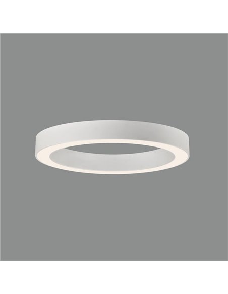 Plafonnier LED ALISO 55W 4600lm, interrupteur à glissière 2700K-3000K texturé blanc/noir avec/sans Casambi